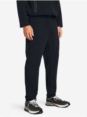 Čierne pánske športové nohavice Under Armour UA Unstoppable Vented Taper