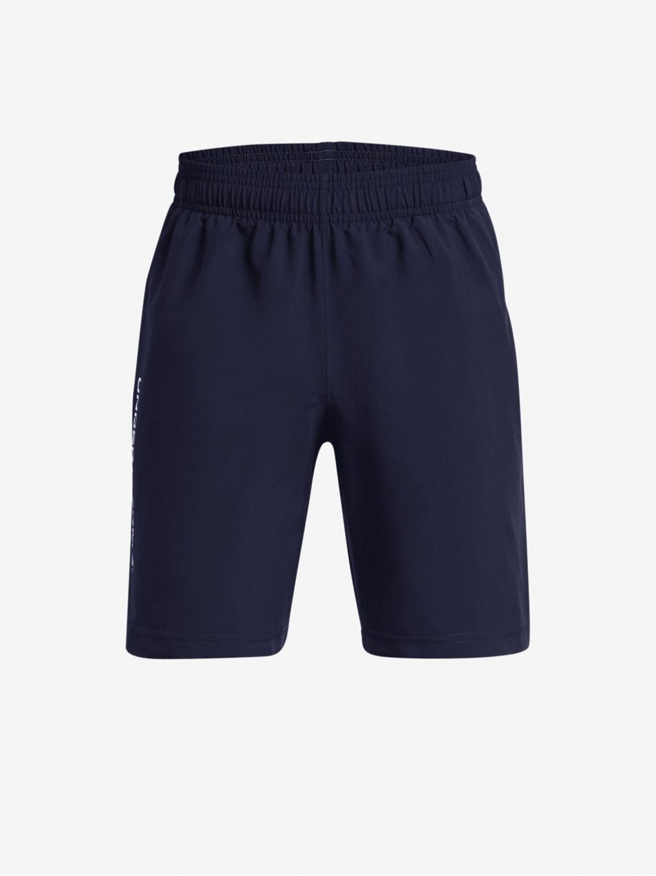 Tmavomodré chlapčenské kraťasy Under Armour UA Woven Wdmk