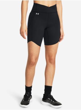 Čierne dámske kraťasy Under Armour Motion Crossover Bike