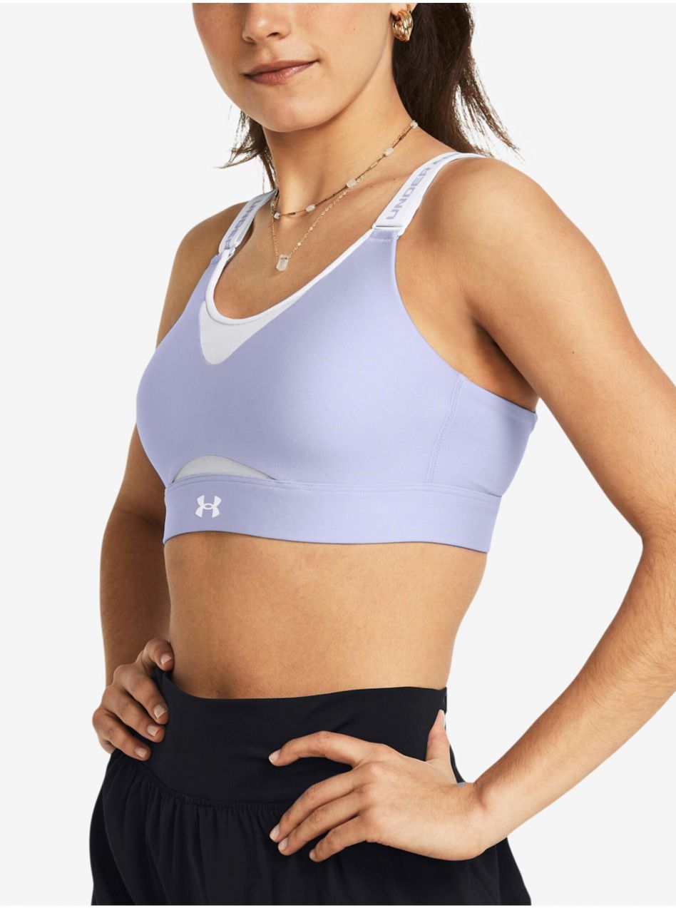 Svetlo fialová dámska športová podprsenka Under Armour UA Infinity High 2.0
