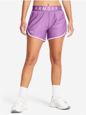 Fialové dámske kraťasy Under Armour Play Up 5in Shorts
