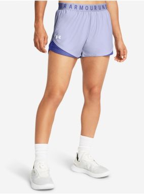 Svetlo fialové dámske športové kraťasy Under Armour Play Up Shorts 3.0