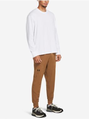 Hnedé pánske tepláky Under Armour UA Unstoppable