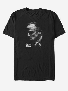 Čierne unisex tričko Paramount Godfather City