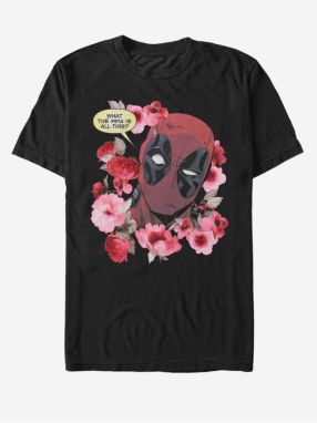 Čierne unisex tričko Marvel What is This