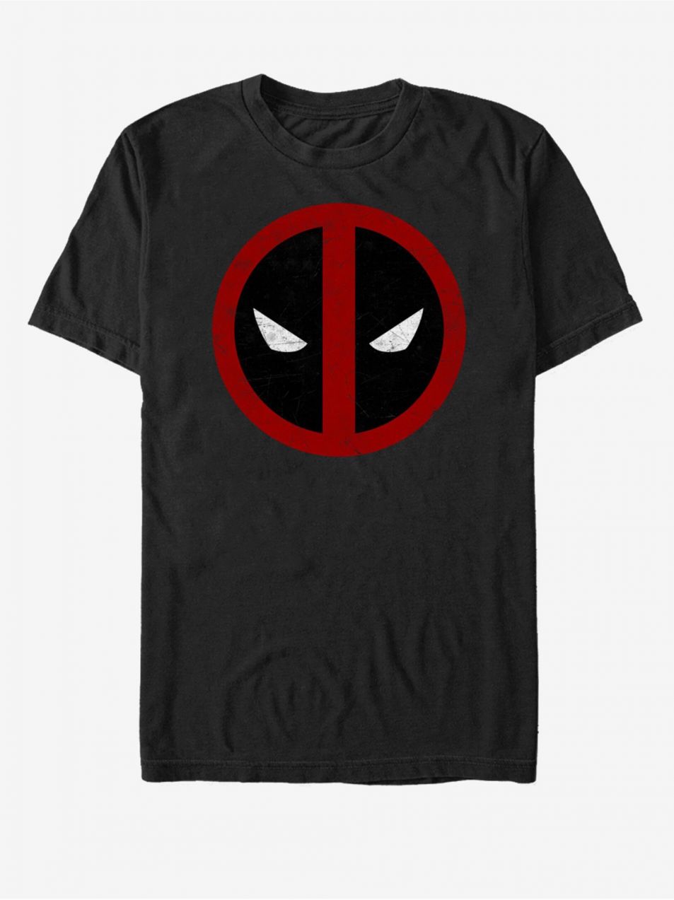 Čierne unisex tričko Marvel DeadPool Straight Away