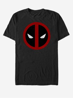 Čierne unisex tričko Marvel DeadPool Straight Away