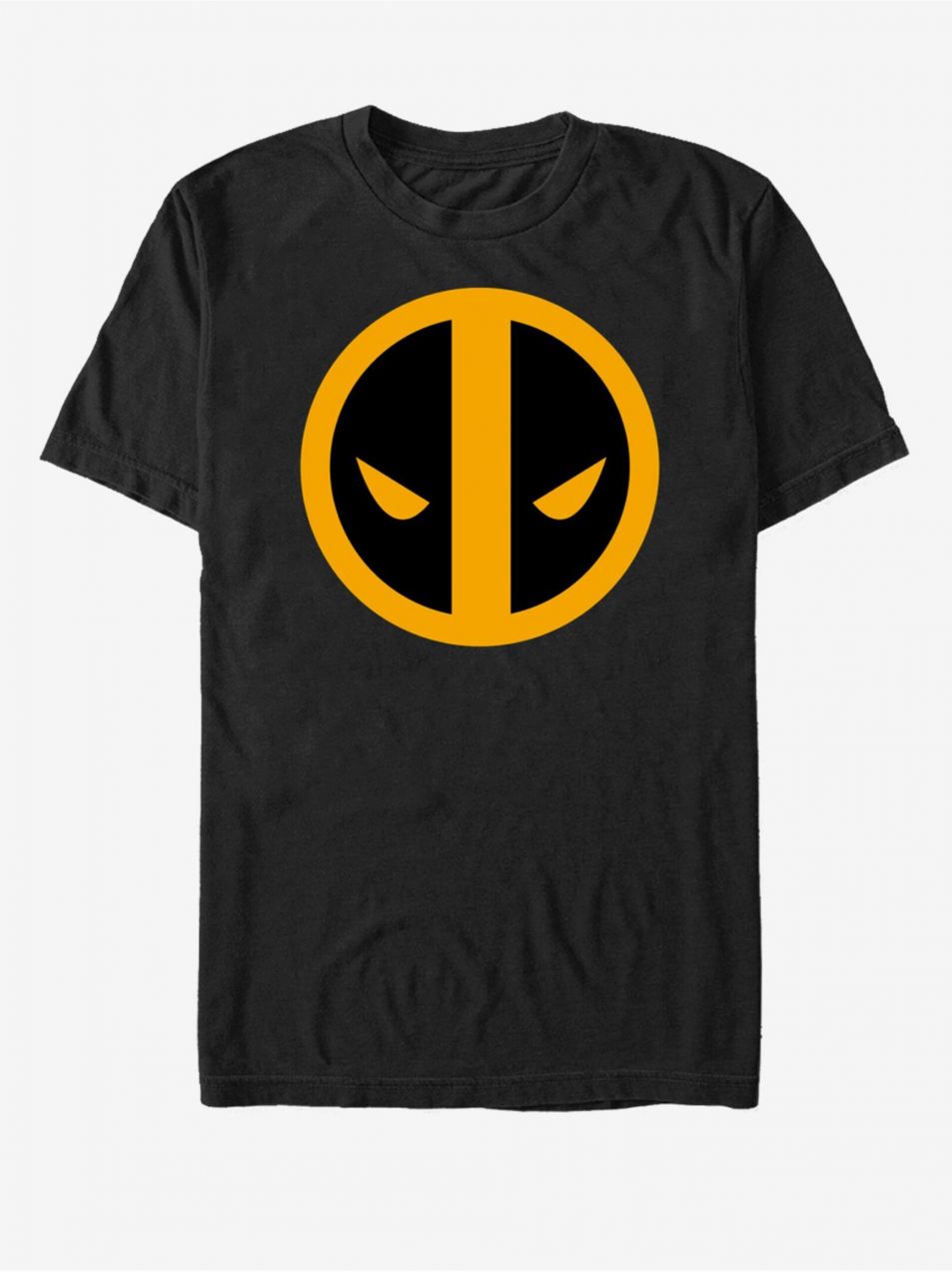 Čierne unisex tričko Marvel Dead Orange