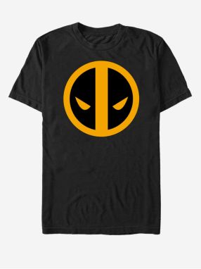 Čierne unisex tričko Marvel Dead Orange