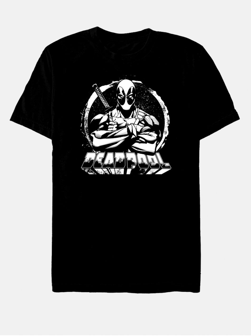 Čierne unisex tričko Marvel For Hire