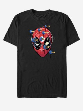 Čierne unisex tričko Marvel Target Practice