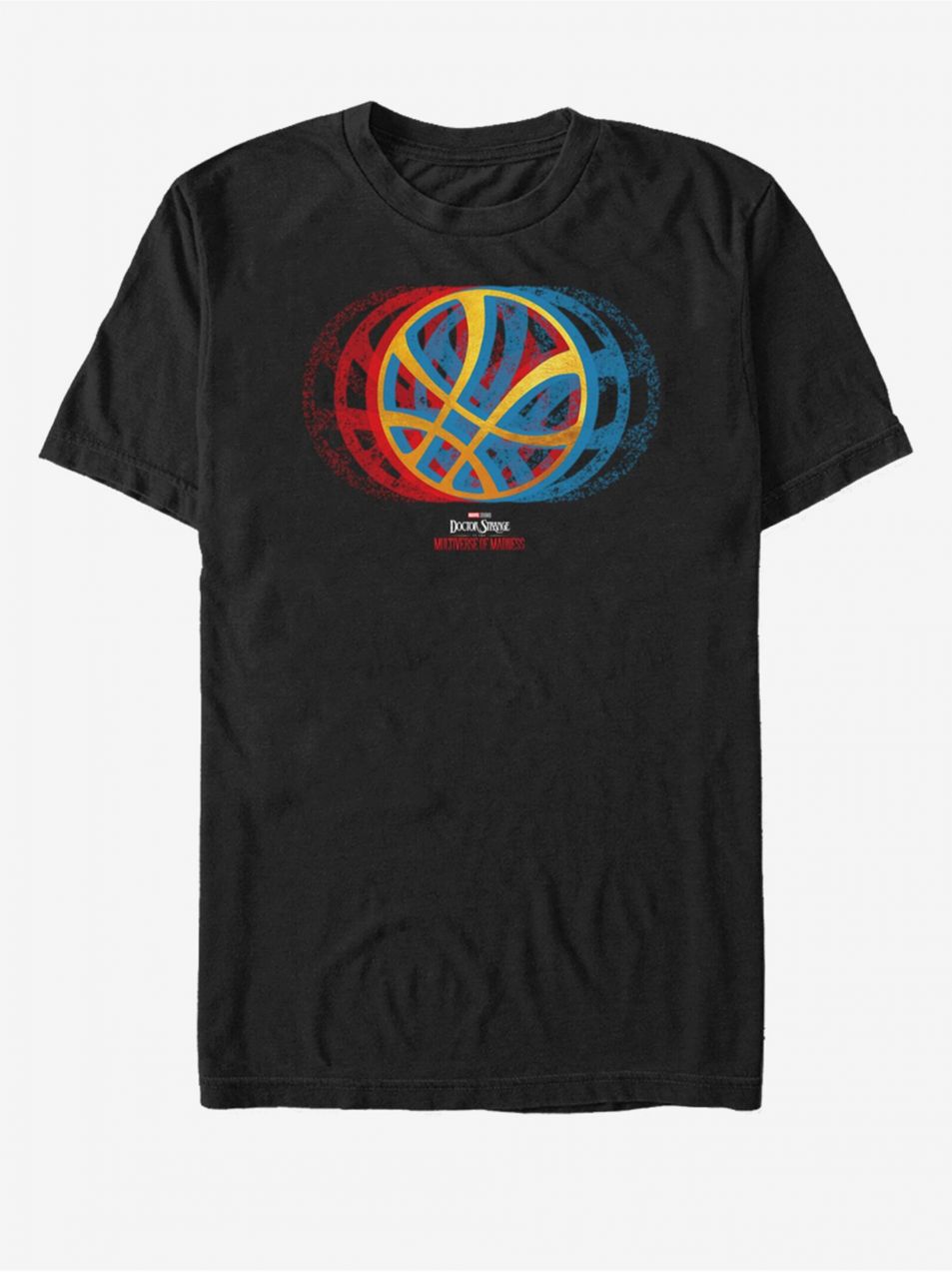 Čierne unisex tričko Marvel Gradient Seal