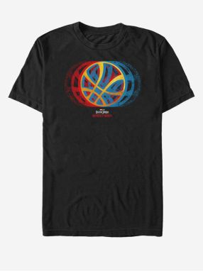 Čierne unisex tričko Marvel Gradient Seal