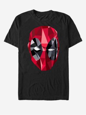 Čierne unisex tričko Marvel Poly Deadpool