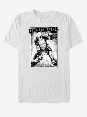 Biele unisex tričko Marvel Samurai Stance