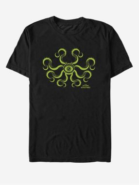 Čierne unisex tričko Marvel Green Creature