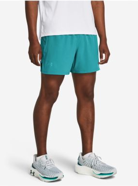 Tyrkysové pánske športové kraťasy Under Armour UA LAUNCH PRO 5'' SHORTS