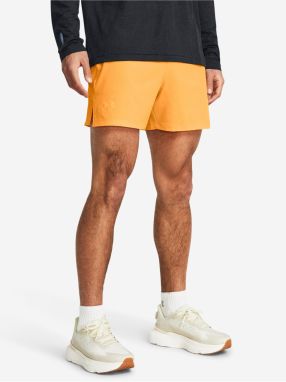 Oranžové pánske športové kraťasy Under Armour UA LAUNCH PRO 5'' SHORTS