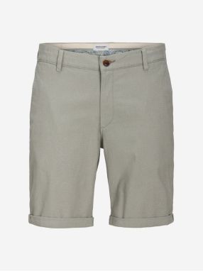 Zelené pánske chino kraťasy Jack & Jones Fury