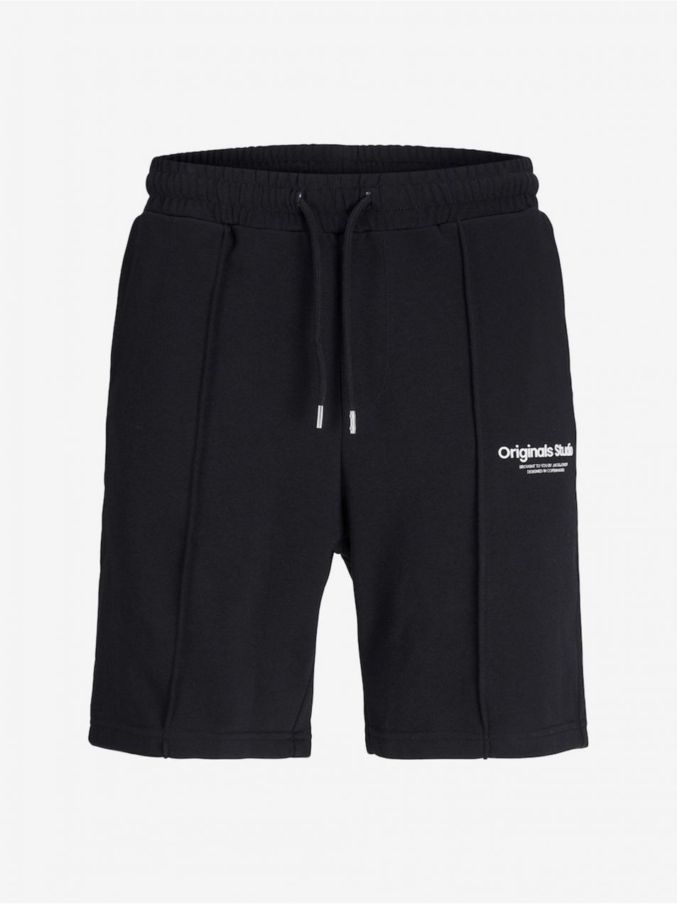 Čierne pánske teplákové kraťasy Jack & Jones Kane