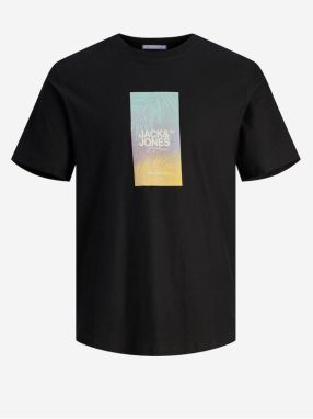 Čierne pánske tričko Jack & Jones Aruba