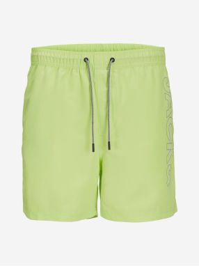 Zelené pánske plavky Jack & Jones Fiji