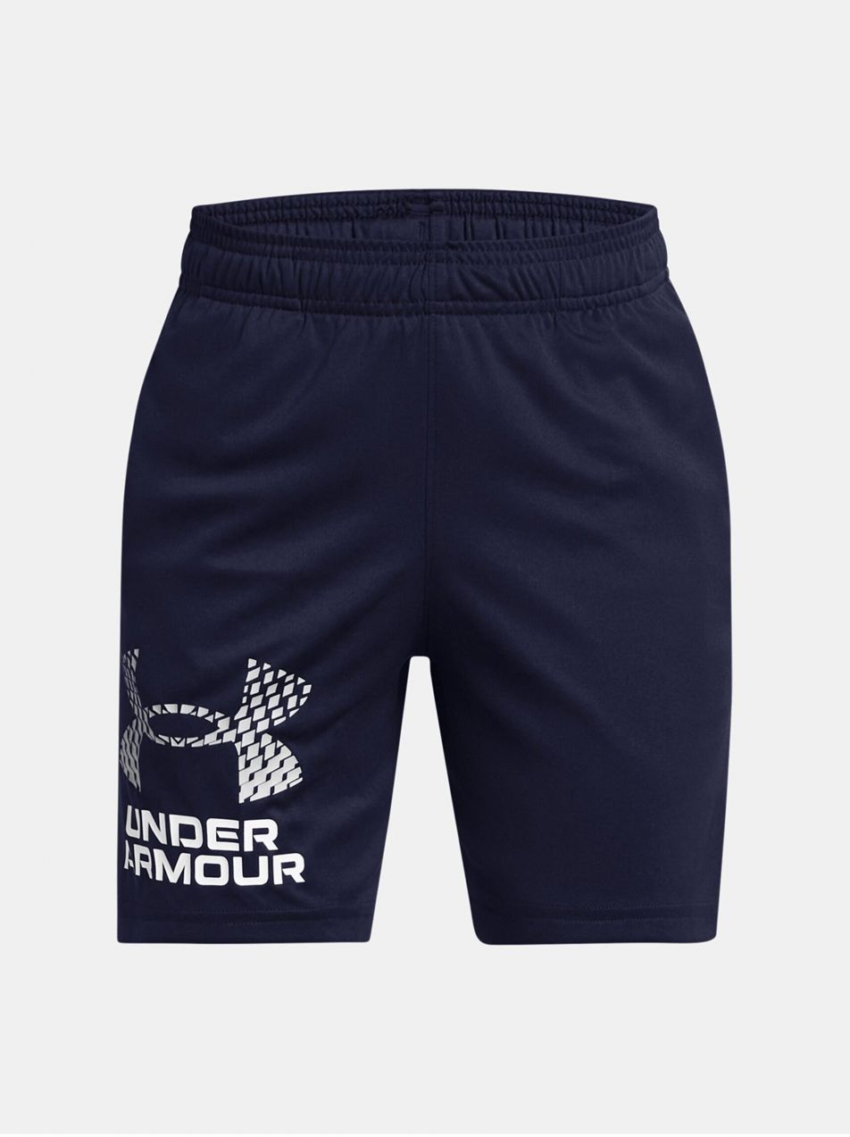 Tmavomodré športové kraťasy Under Armour UA Tech Logo