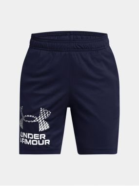 Tmavomodré športové kraťasy Under Armour UA Tech Logo