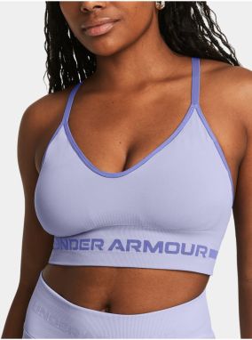 Fialová športová podprsenka Under Armour UA Seamless Low Long