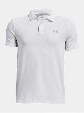 Biele športové polo tričko Under Armour UA Performance Polo