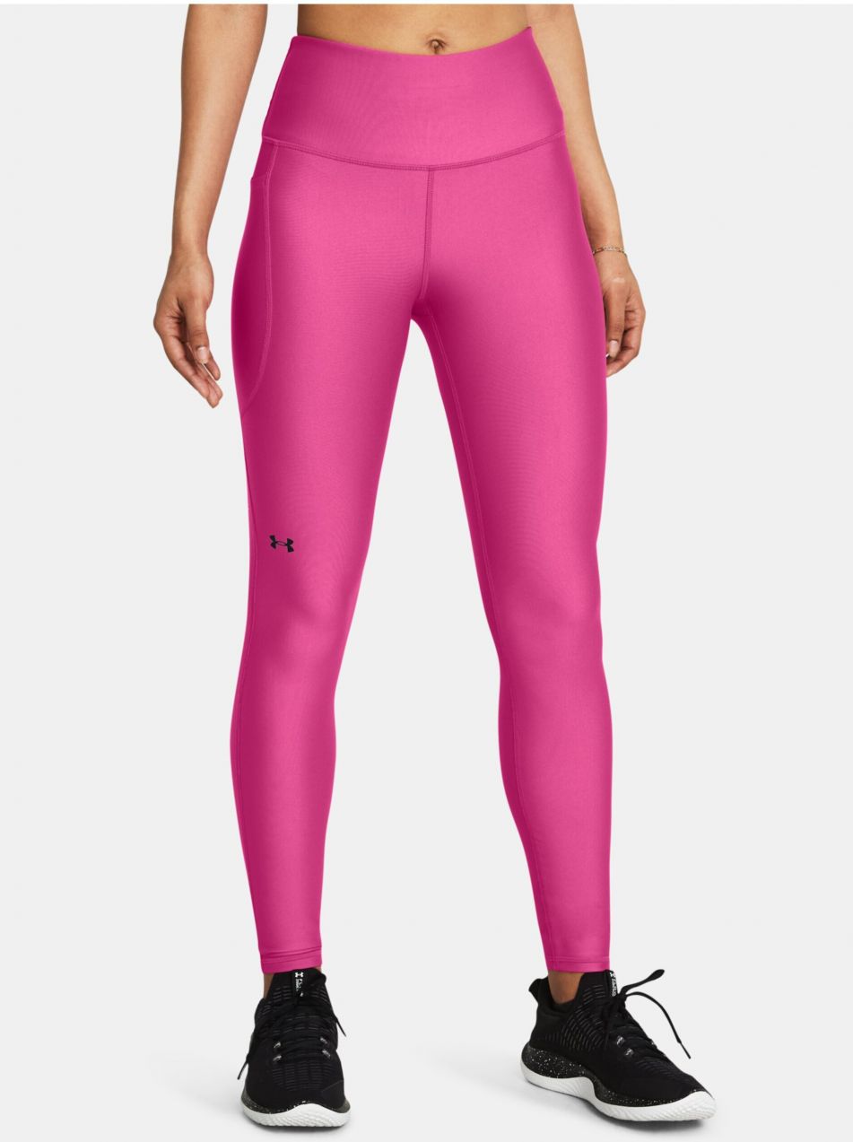 Ružové dámske legíny Under Armour Tech HiRise Leg