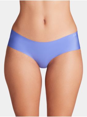 Súprava troch dámskych nohavičiek v modrej farbe Under Armour UA Pure Stretch NS Nov Hipster