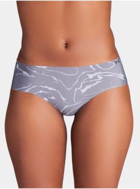 Súprava troch dámskych nohavičiek v šedej, ružovej a čiernej farbe Under Armour UA Pure Stretch NS Nov Hipster