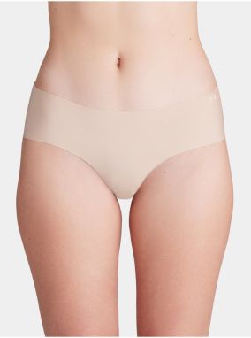 Súprava troch dámskych nohavičiek v béžovej farbe Under Armour UA Pure Stretch NS Hipster