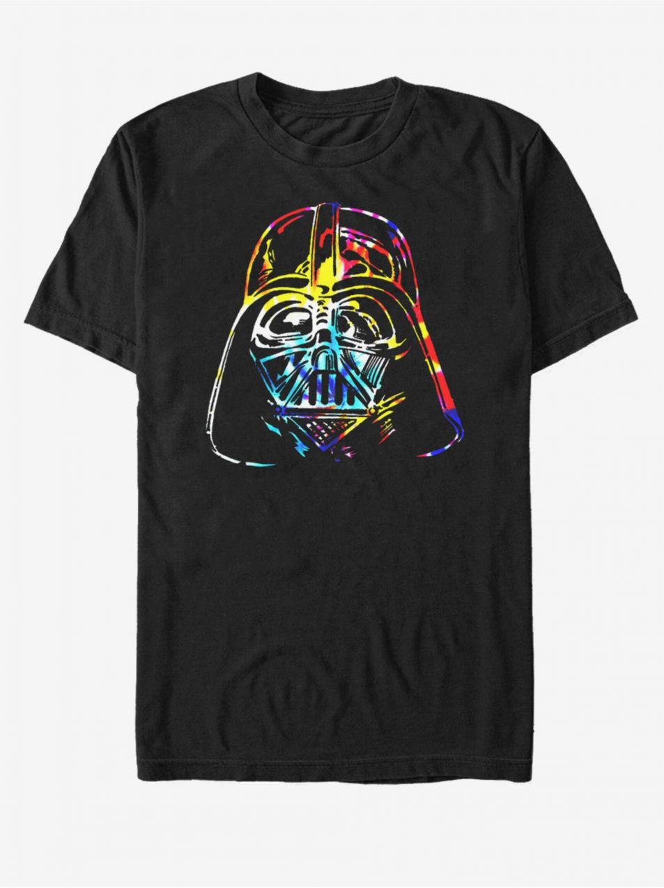 Čierne unisex tričko Star Wars Groovy Vader