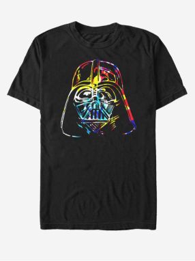 Čierne unisex tričko Star Wars Groovy Vader