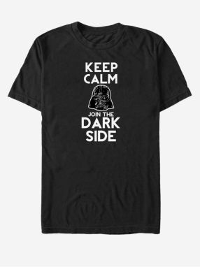 Černé unisex tričko Star Wars Join Dark