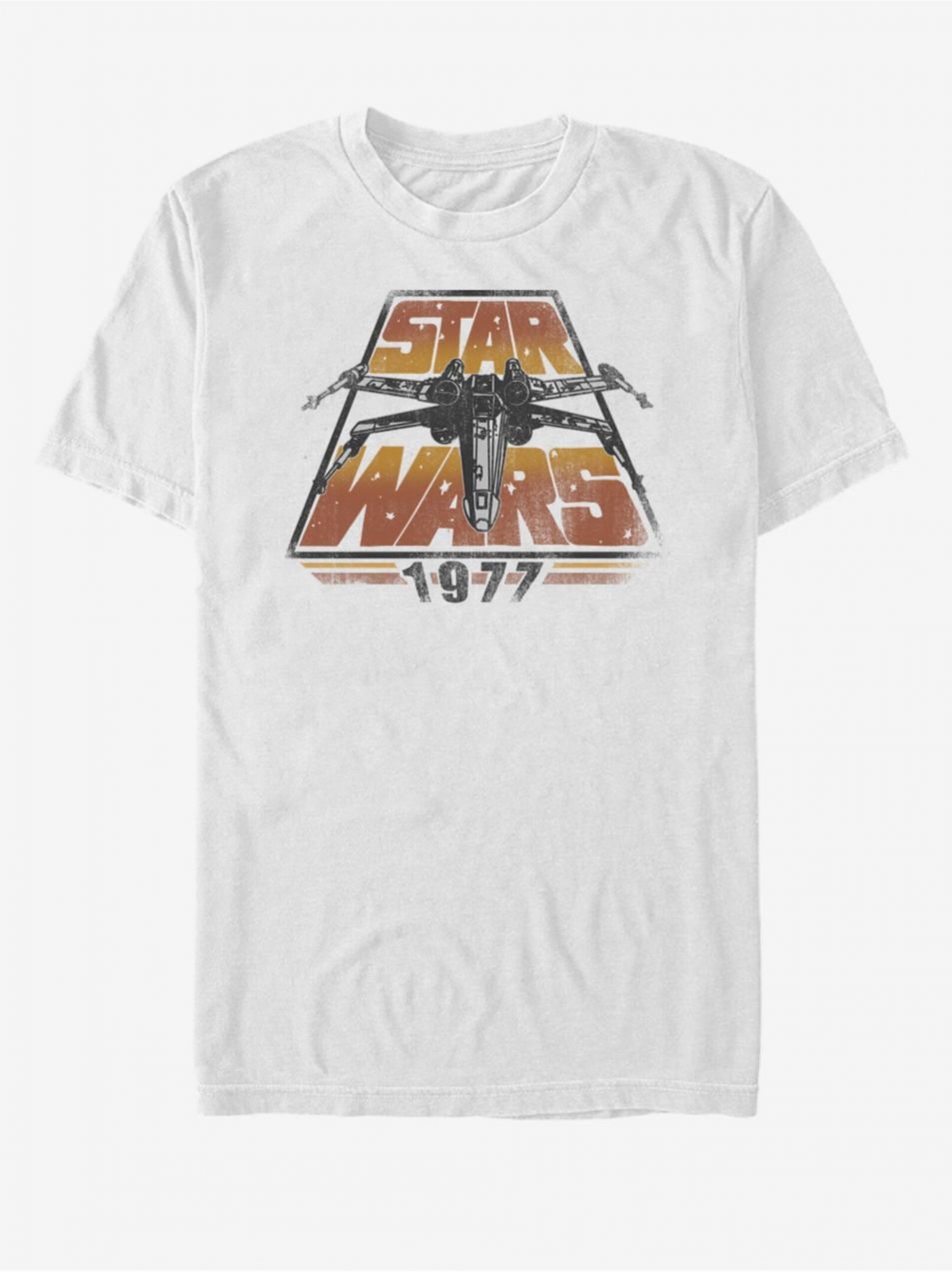 Biele unisex tričko Star Wars Space Travel