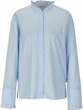 Svetlomodrá košeľa s volánmi Scotch & Soda