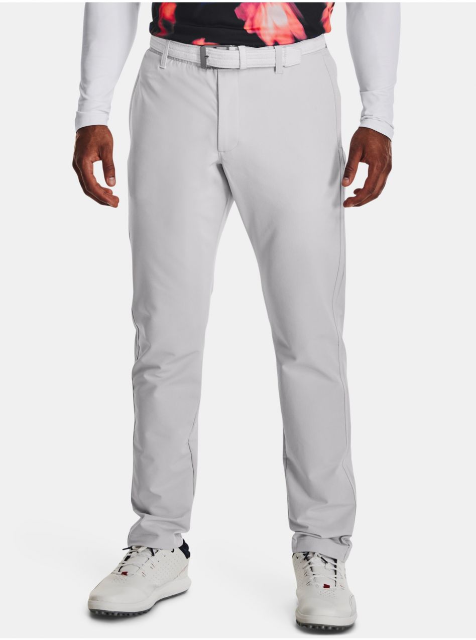 Svetlosivé športové nohavice Under Armour UA CGI Taper Pant