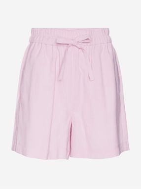 Svetloružové dámske kraťasy Vero Moda Carmen