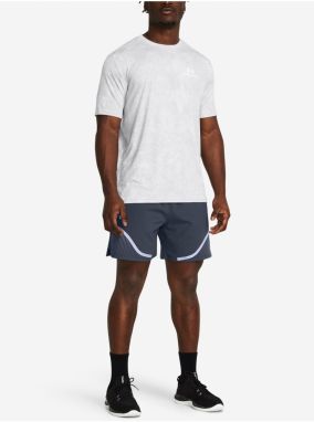 Šedé pánske kraťasy Under Armour UA Vanish Woven 6in Grph