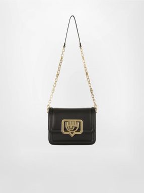 Čierna dámska crossbody kabelka CHIARA FERRAGNI Range