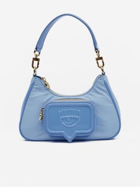 Svetlomodrá dámska kabelka CHIARA FERRAGNI Eyelike Pocket