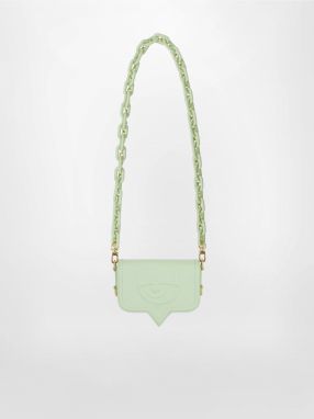 Svetlo zelená dámska kabelka CHIARA FERRAGNI Eyelike Bags