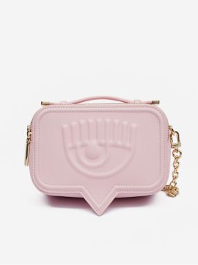 Svetloružová dámska kabelka CHIARA FERRAGNI Eyelike Bags