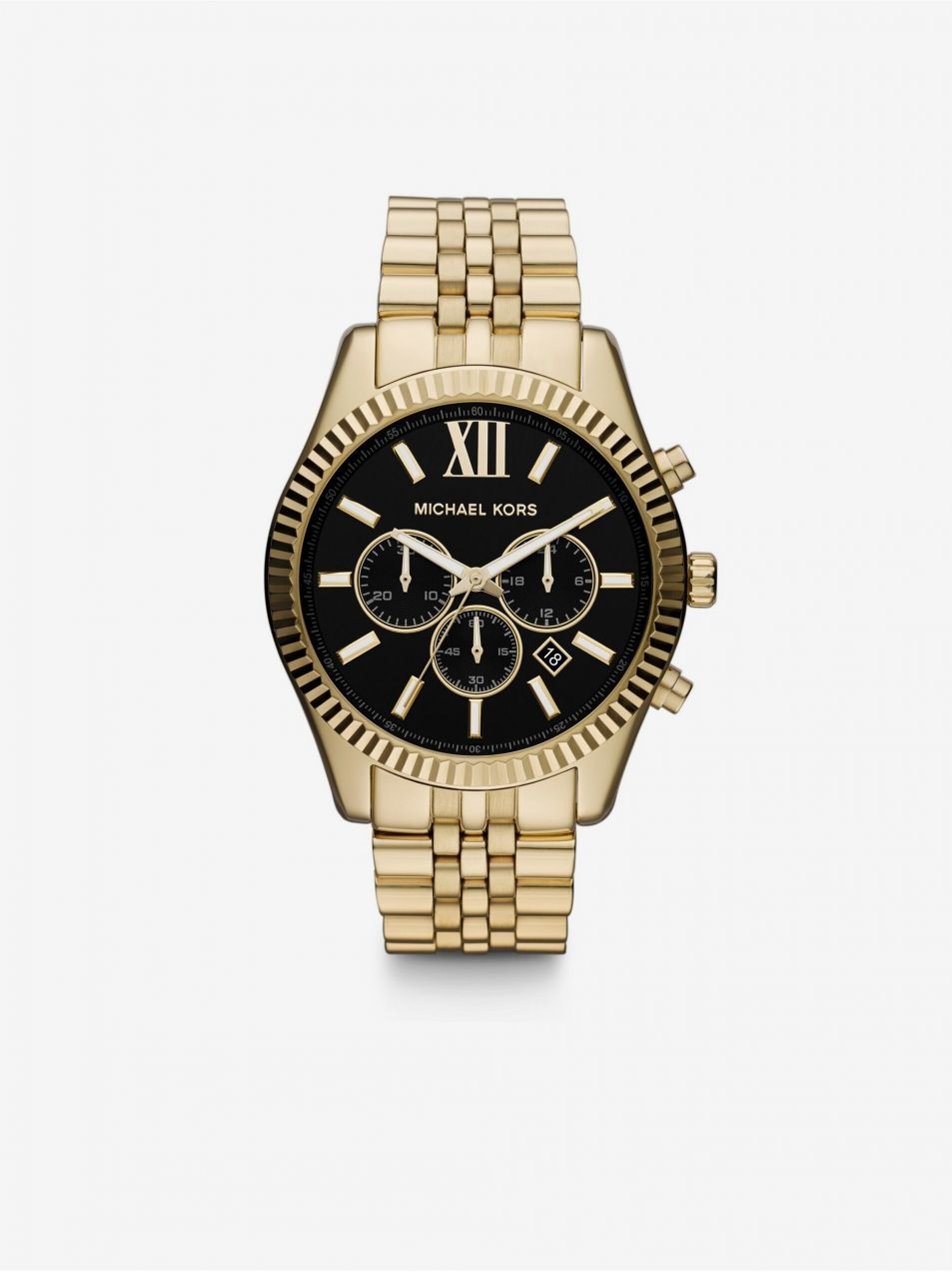 Zlaté pánske hodinky Michael Kors Lexington