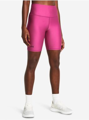 Ružové dámske športové kraťasy Under Armour Tech Bike Short-PNK
