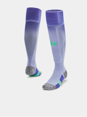 Fialové futbalové štulpne Under Armour UA Magnetico Pocket 1pk OTC-PPL