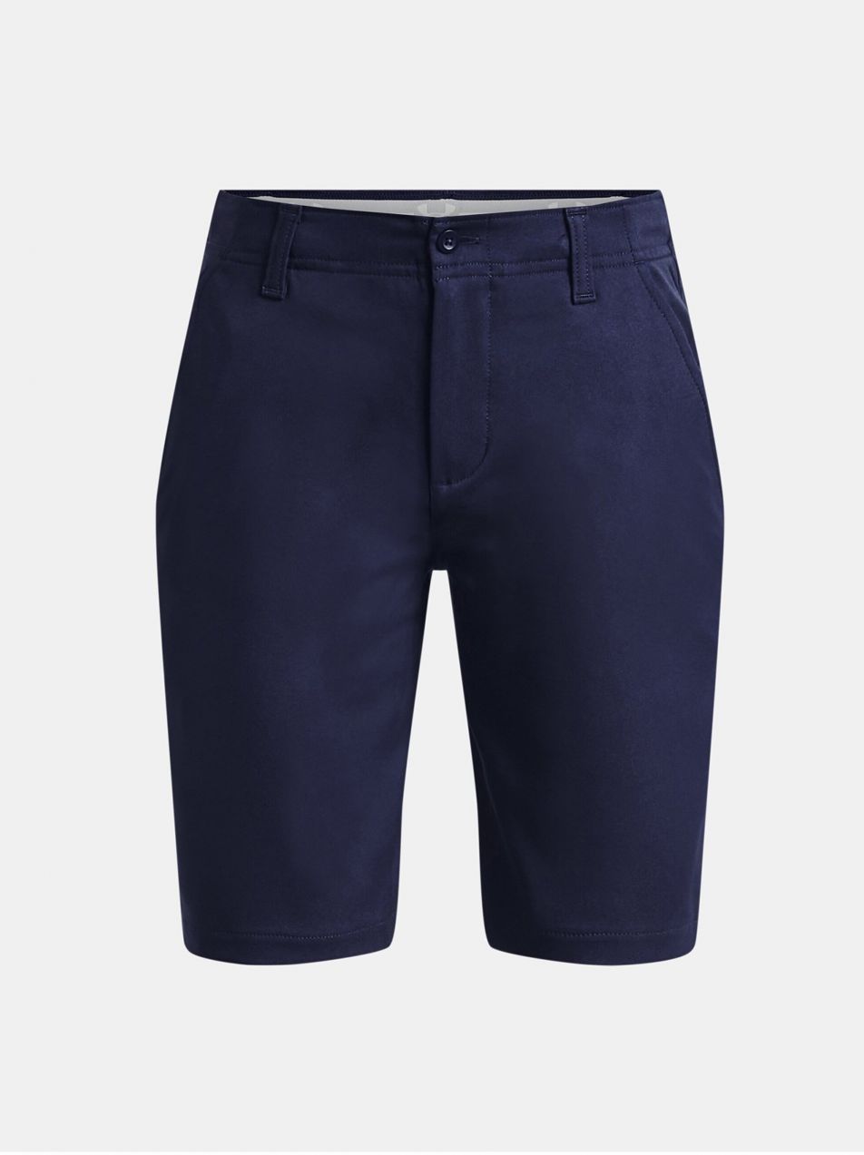 Tmavomodré chlapčenské kraťasy Under Armour UA Boys Golf Short-NVY